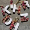 BloomInitial Keychains