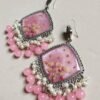 Rose Bloom Dangle Earrings